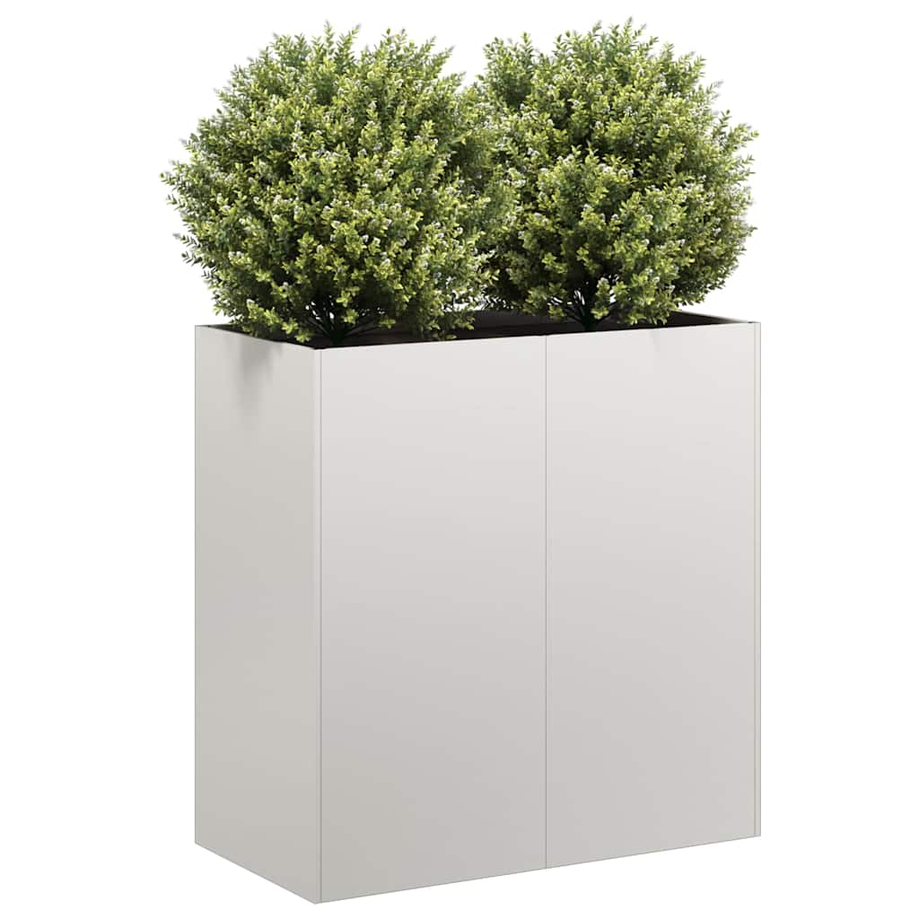 Plantador 80x40x80 cm aço inoxidável