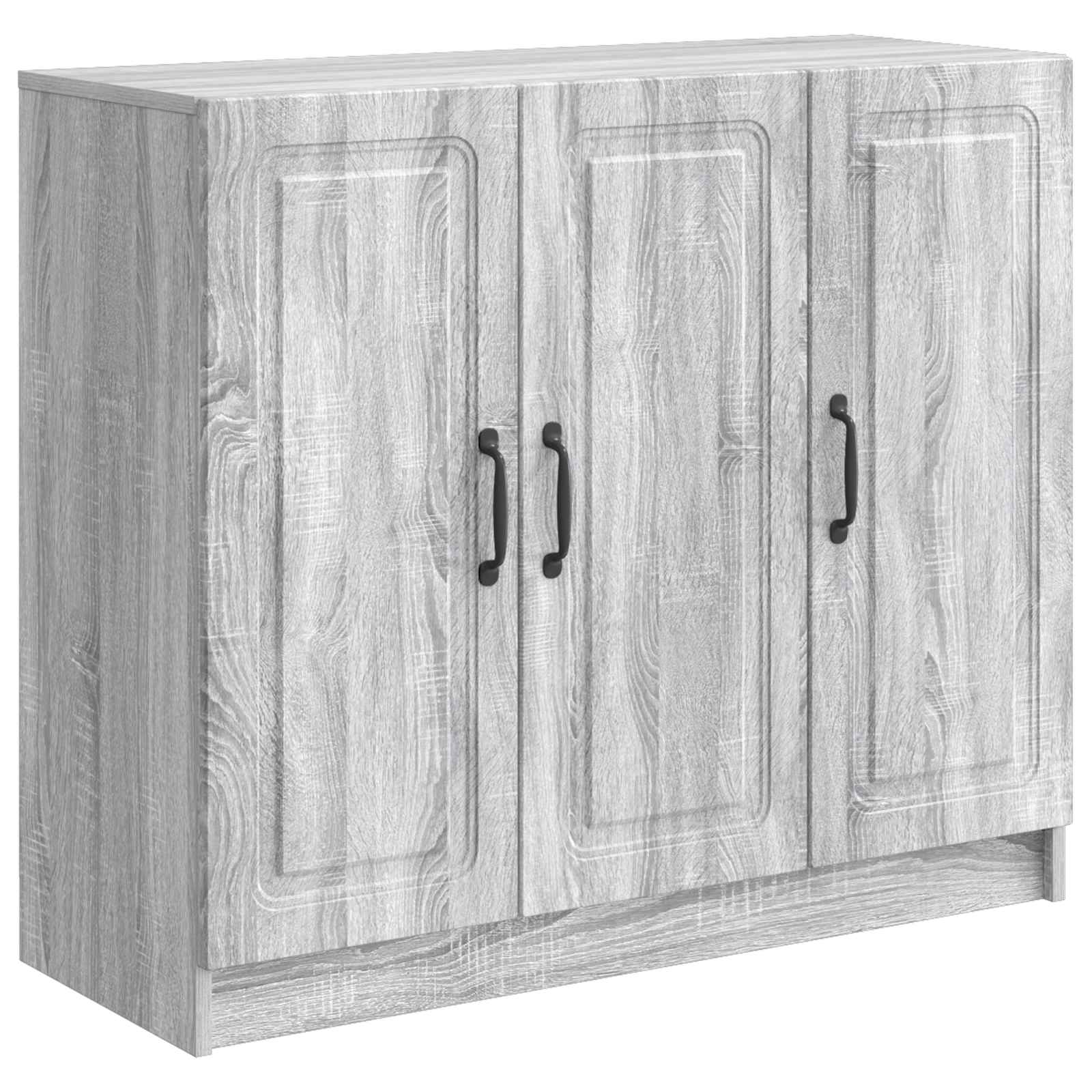 Buffet sonoma cinzento 89 x 34,5 x 77 cm derivados de madeira