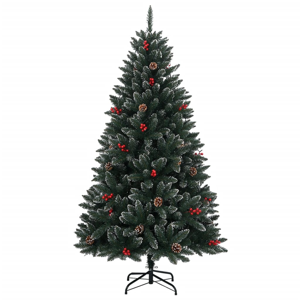 Árvore de natal artificial com 300 luzes LED 180 cm