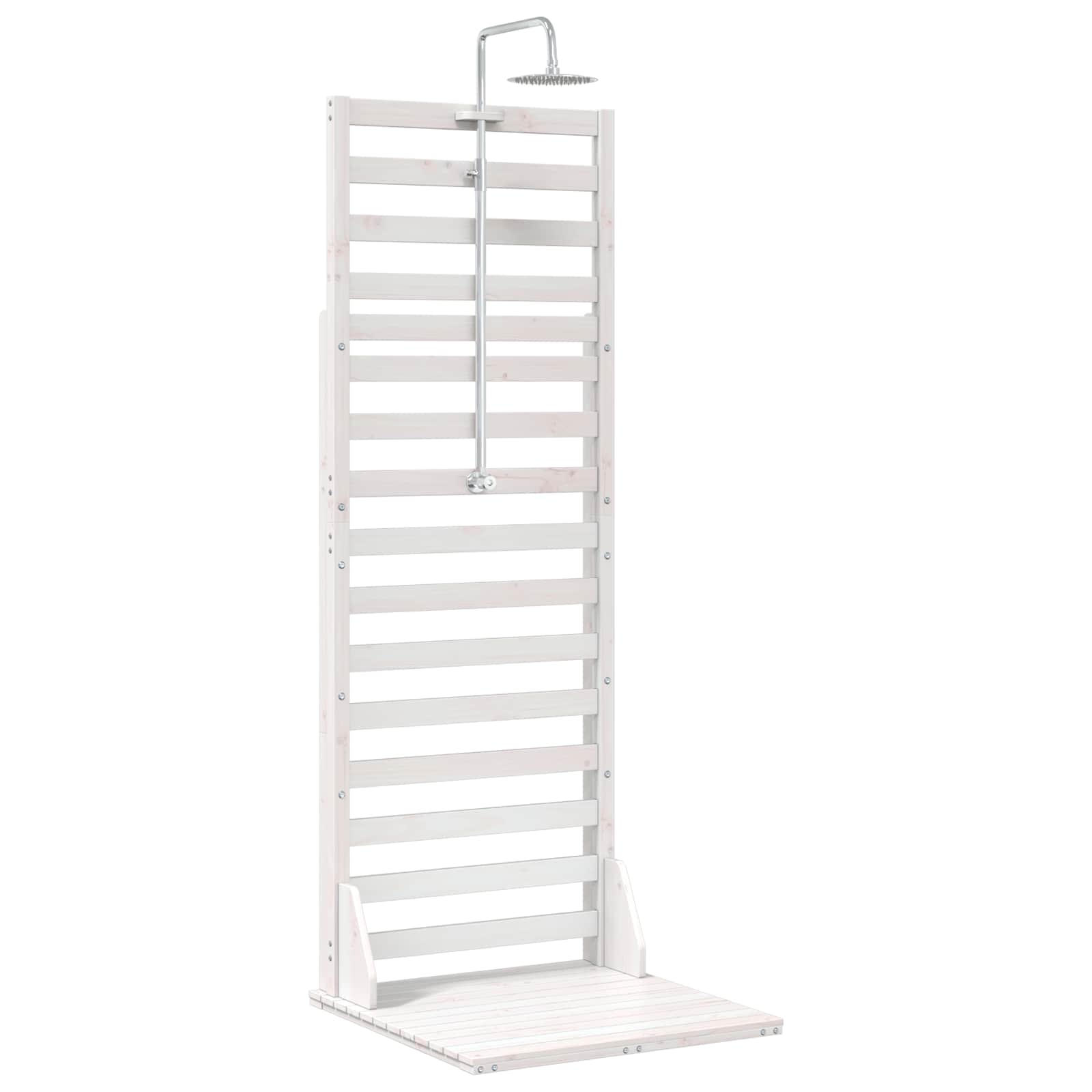Chuveiro externo 225 cm branco