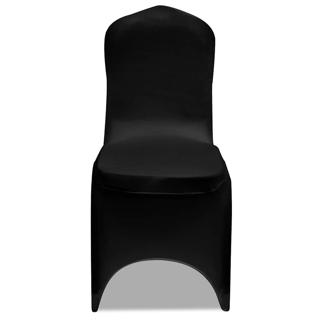 Capa extensível para cadeira 100 pcs preto