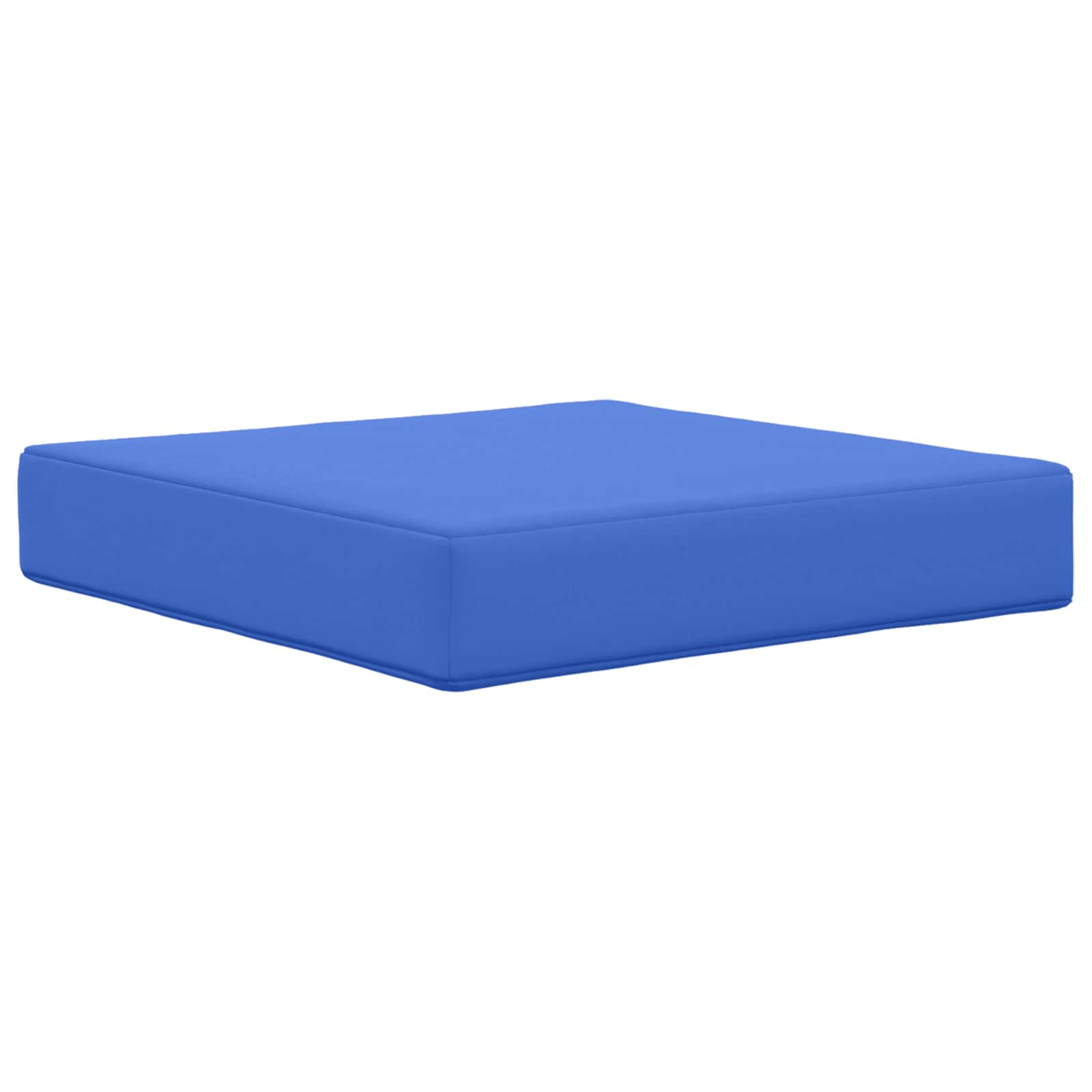Almofada para sofá externo poliéster azul royal 60 x 40 x 10 cm