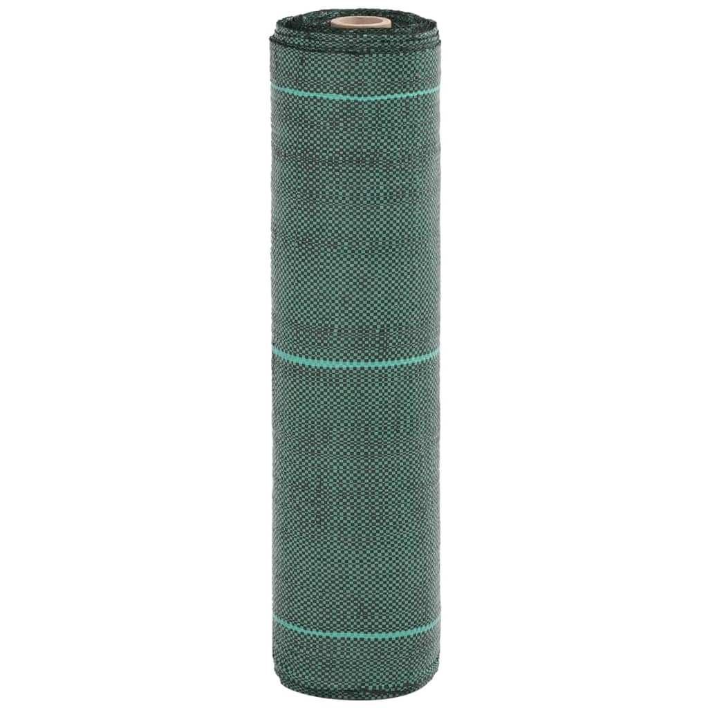 Tela para ervas daninhas 0,5x25 m PP verde