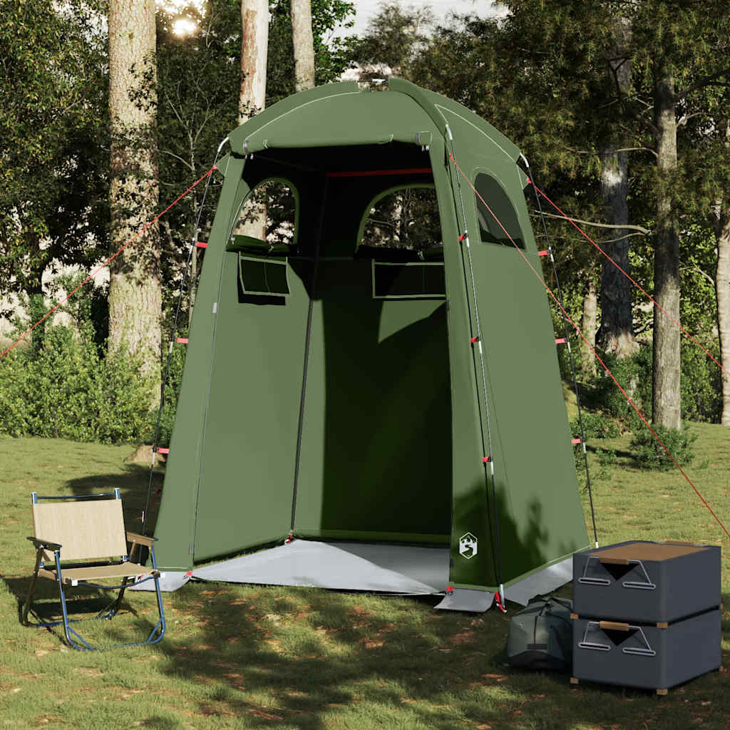 Tenda para duche impermeável verde azeitona