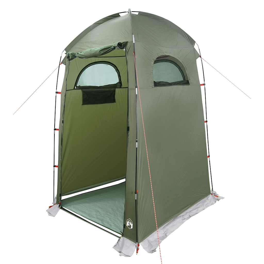 Tenda para duche impermeável verde azeitona
