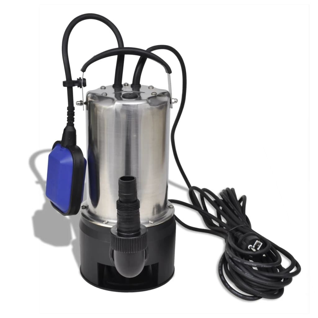 Bomba submersível de aguas sujas 1100 w 16500 l/h