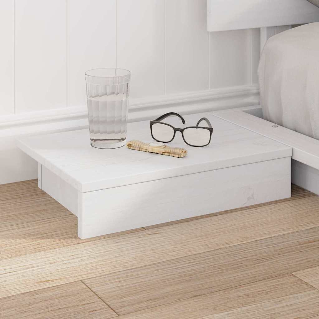 Estrutura da cama castanho 140 x 190 cm madeira