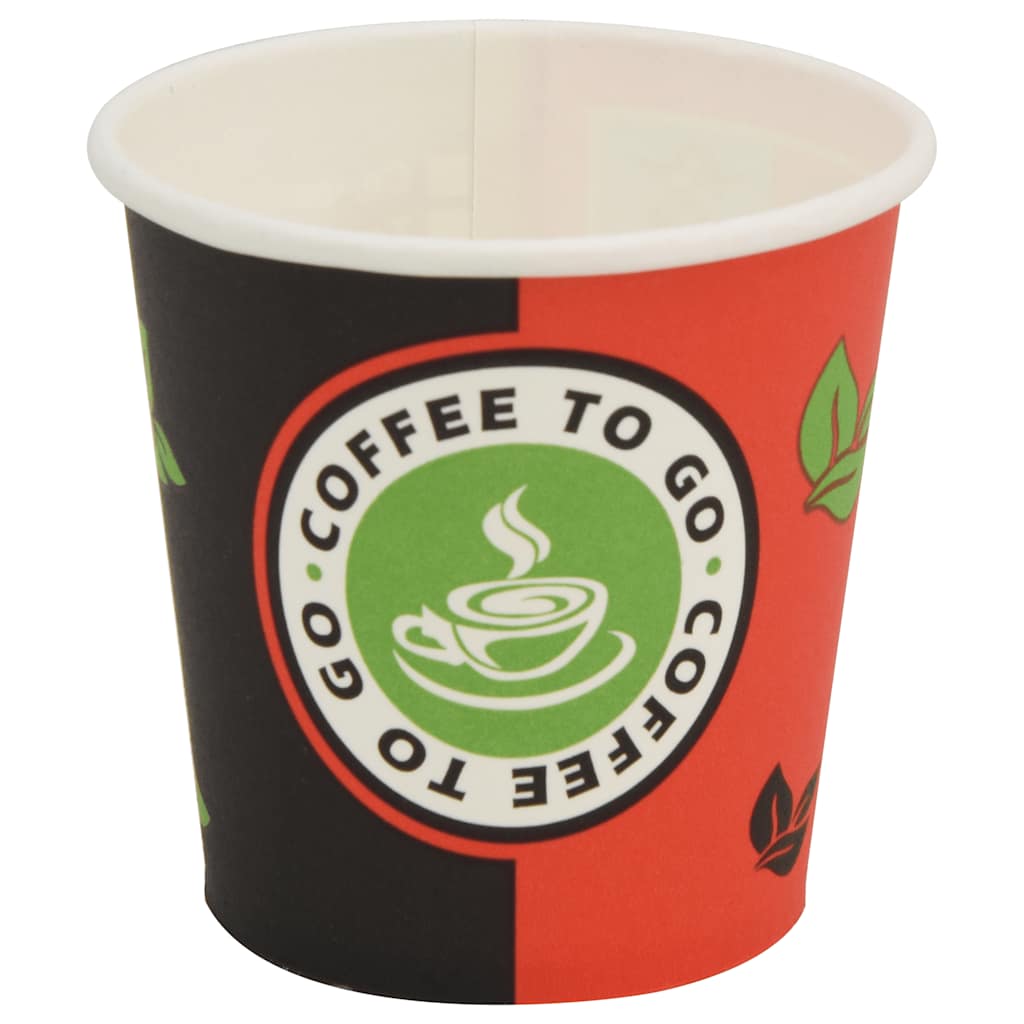 Copos de café descartáveis 1000 pcs papel 120 ml (4 oz)