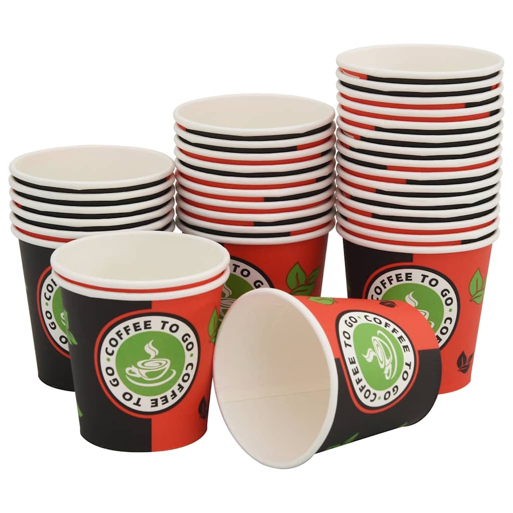 Copos de café descartáveis 1000 pcs papel 120 ml (4 oz)