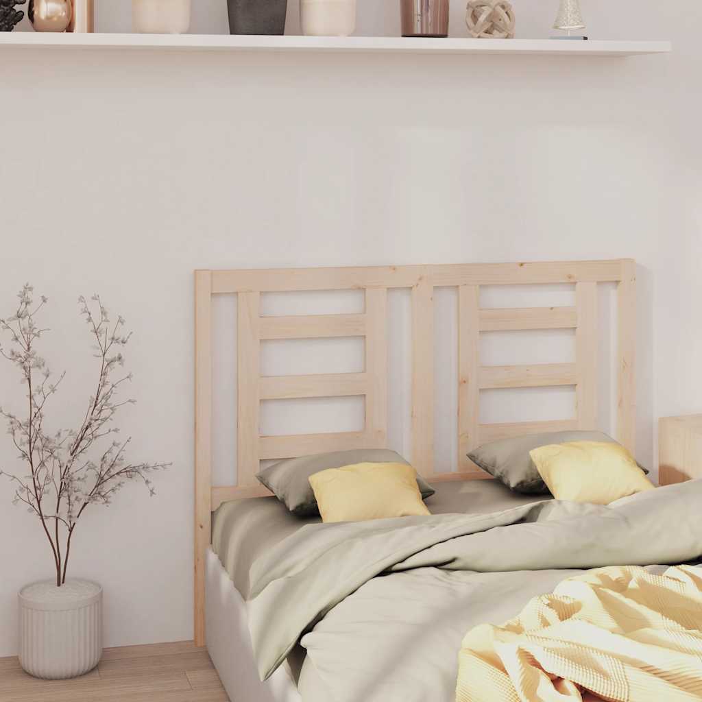 Cabeceira de cama 146x4x100 cm pinho maciço
