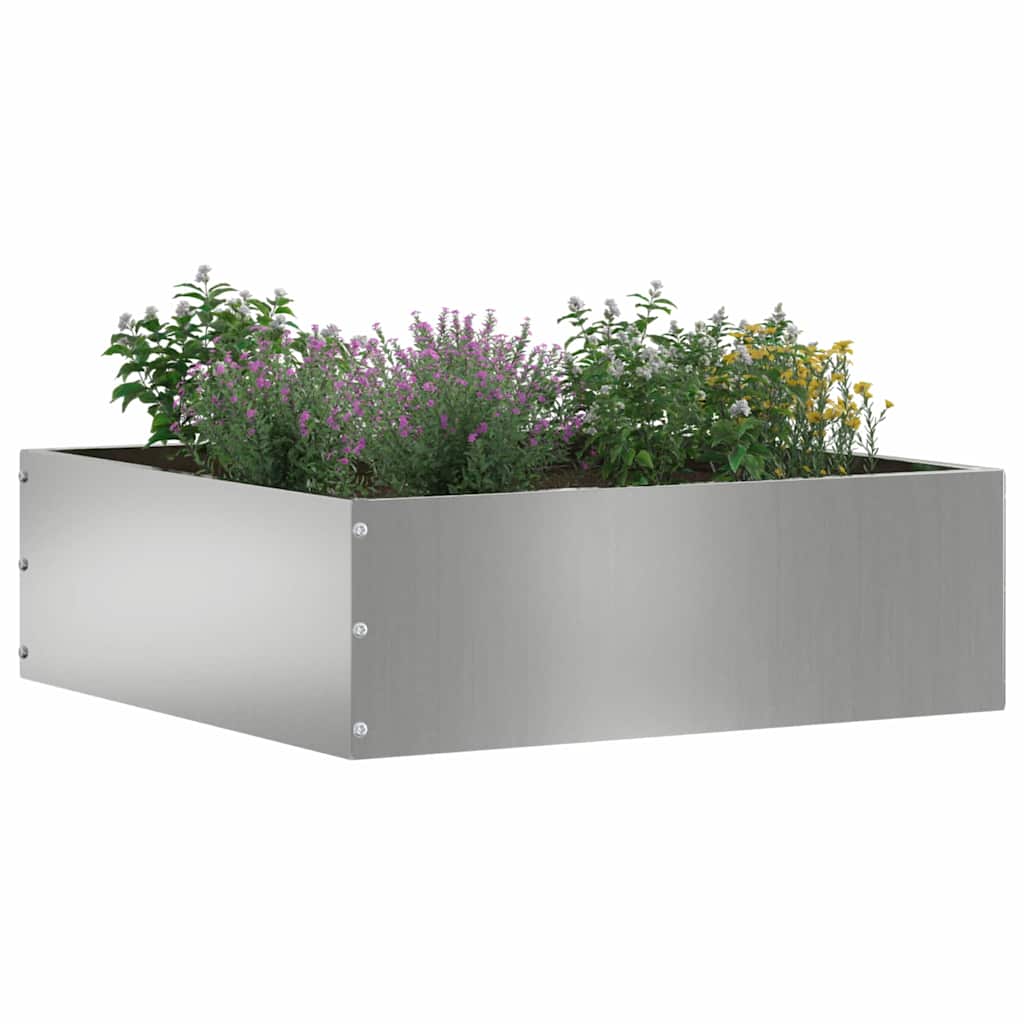 Acabamento para gramado 6 unid. 40 x 40 x 13 cm aço galvanizado
