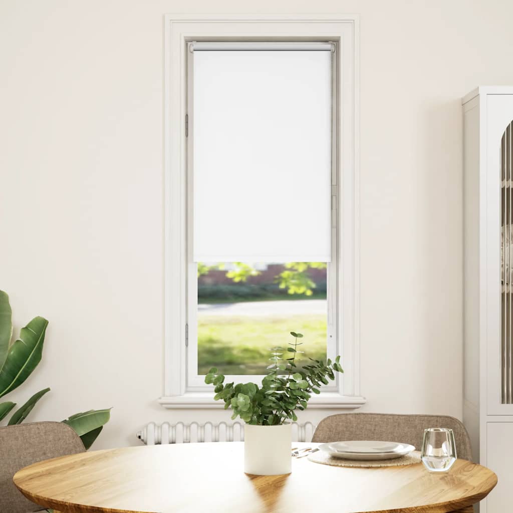 Persiana de enrolar 40x130 cm largura tecido 35,7 cm poliéster