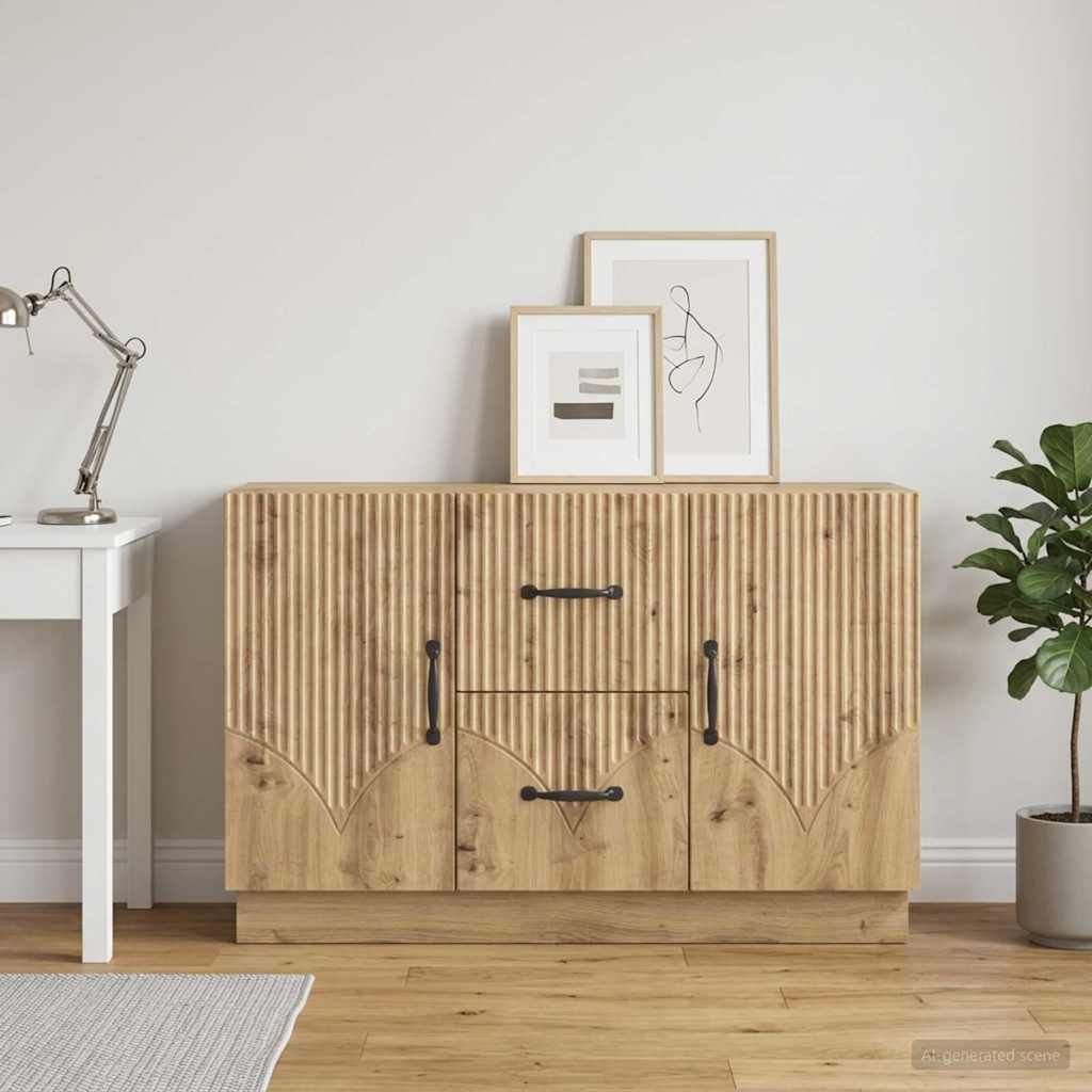 Buffet carvalho arttisan 89 x 34,5 x 57 cm derivados de madeira