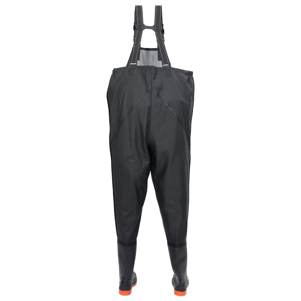 Jardineiras com botas tamanho 39 preto