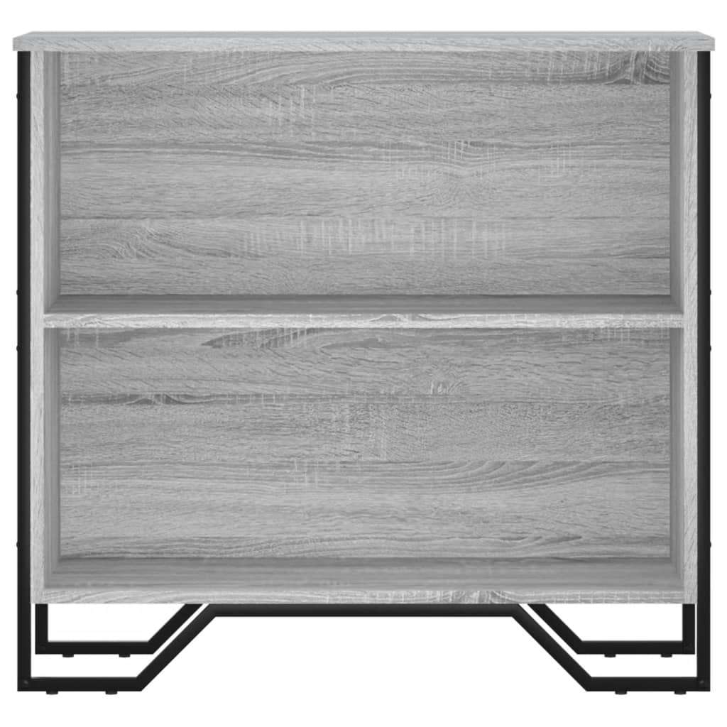 Estante 80x31x74,5 cm derivados de madeira cinzento sonoma