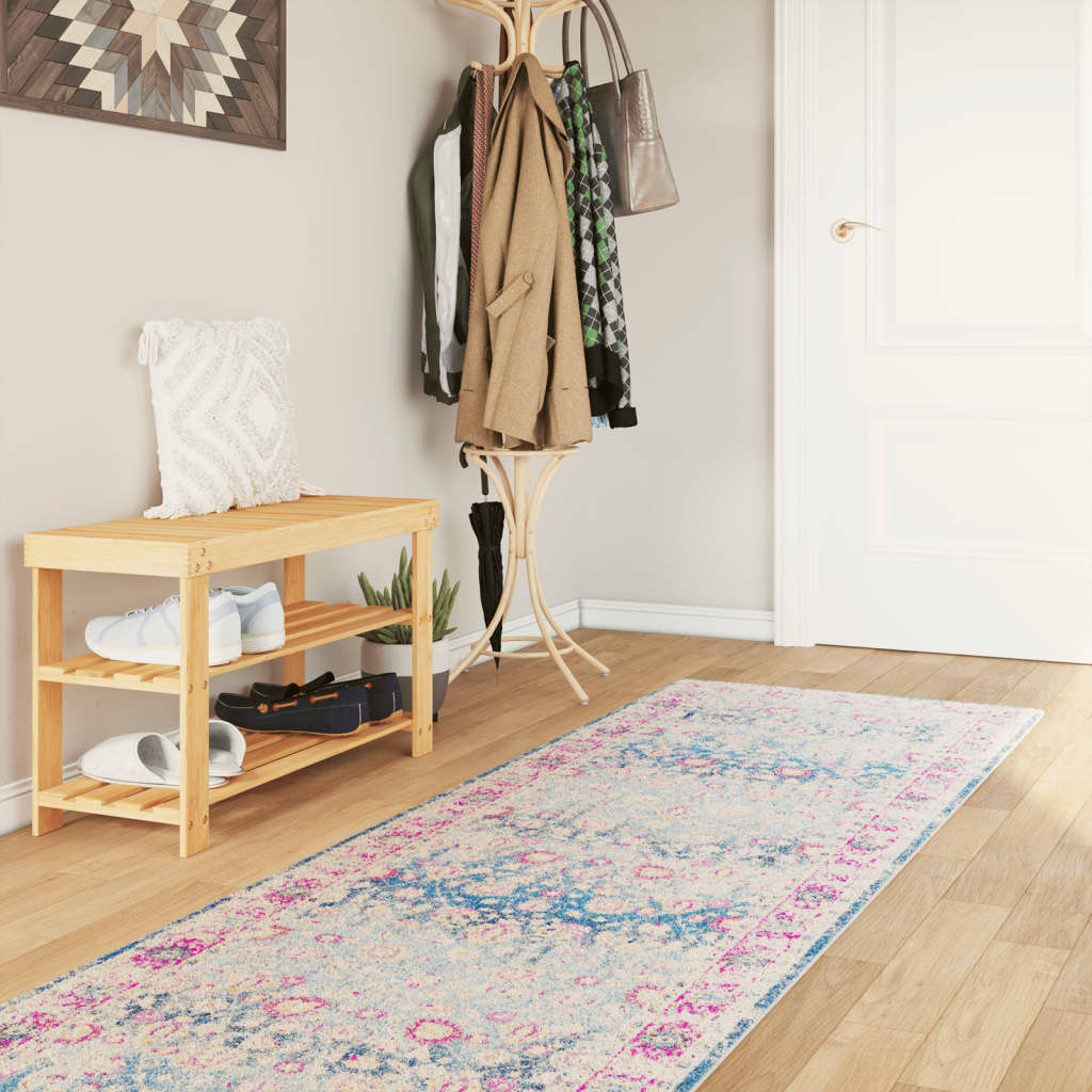 Tapete lavável 80x300 cm multicor