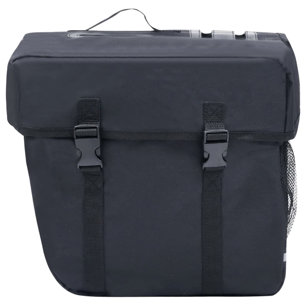 Alforge duplo para bicicleta impermeável 35 l preto
