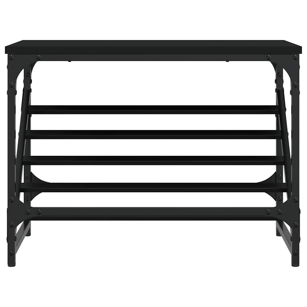 Sapateira 60x30x45 cm derivados de madeira preto