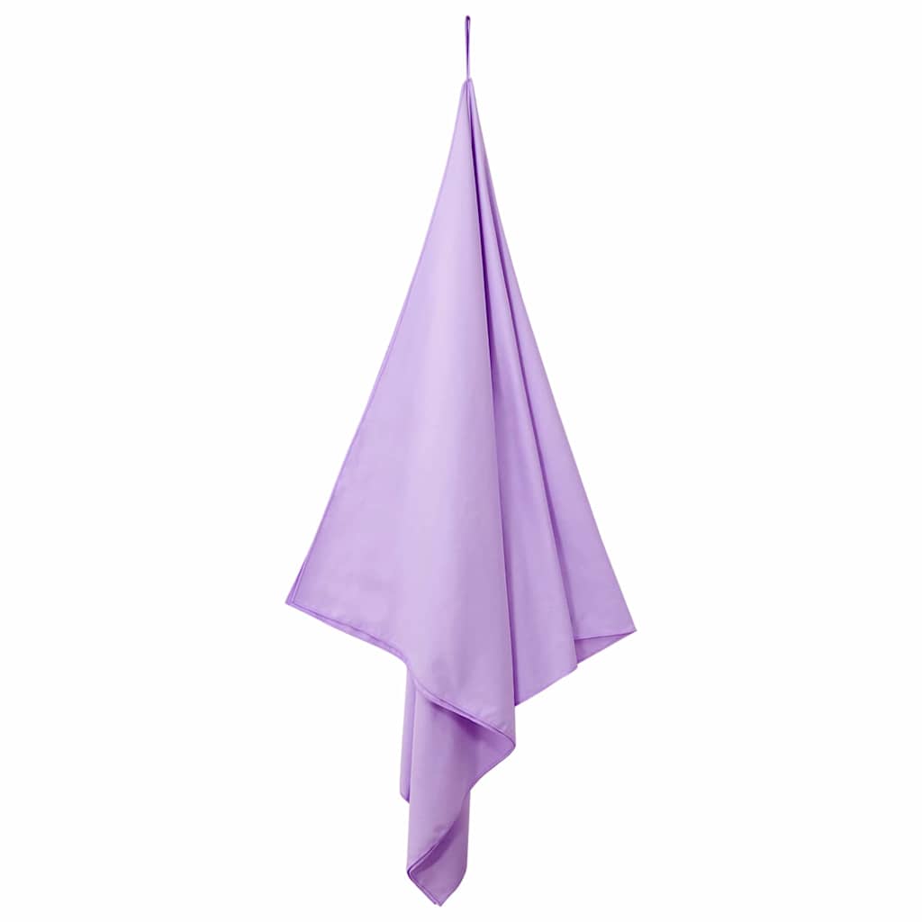 Toalhas esportivas 2 unid. roxo 200 x 100 cm