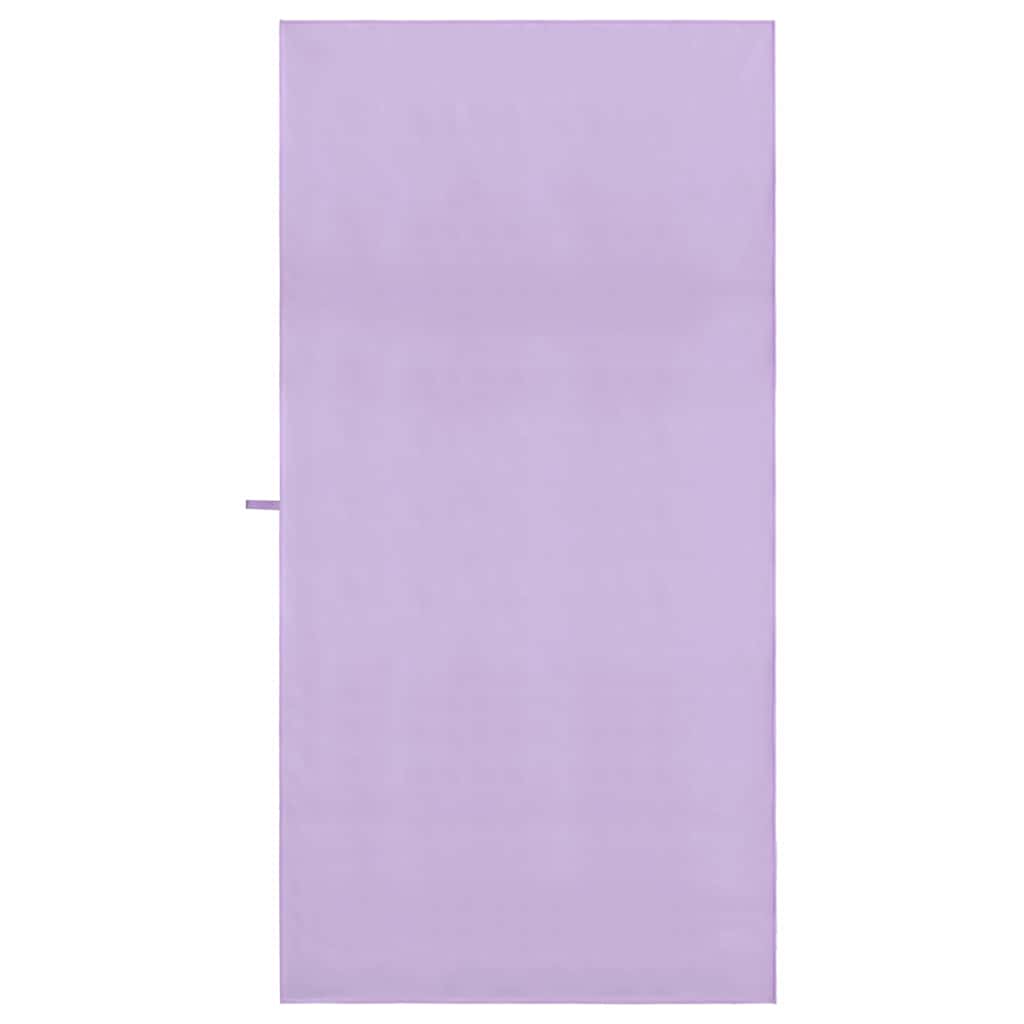 Toalhas esportivas 2 unid. roxo 200 x 100 cm