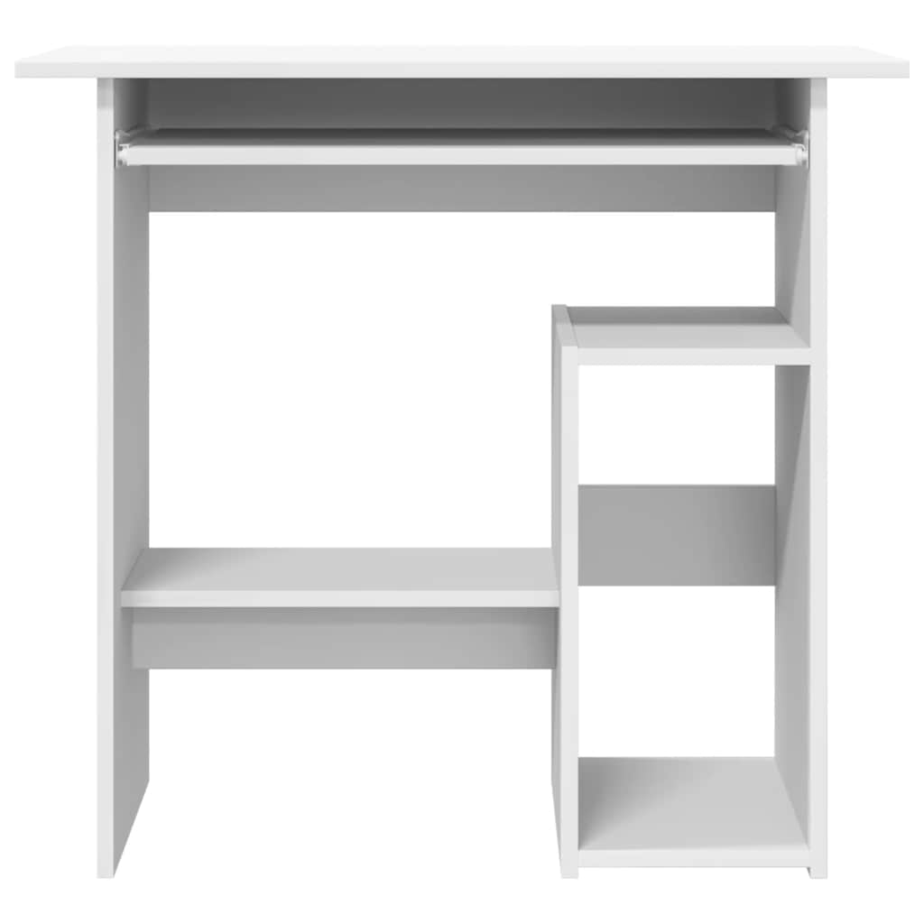 Secretária 80x45x74 cm derivados de madeira branco