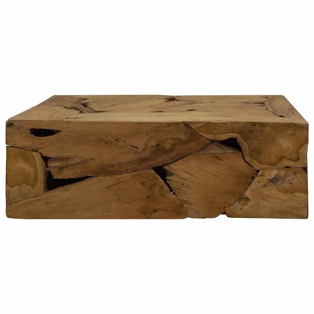 Mesa de centro 90x50x30 cm teca genuína castanho