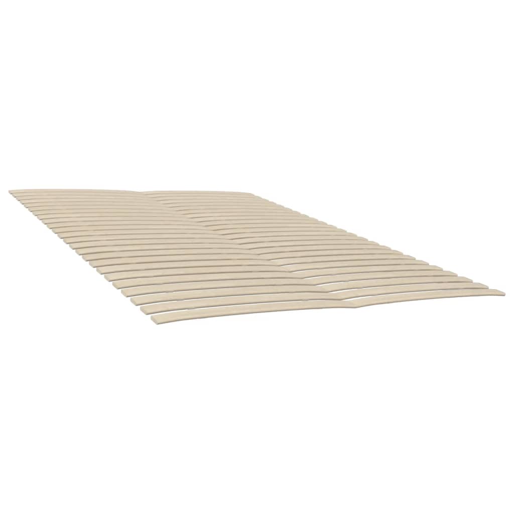 Substituição de ripas de cama com 48 ripas, 2 peças, 70x200 cm