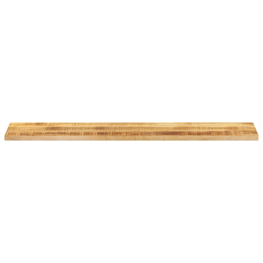 Tampo de mesa retangular 180x20x3,8 cm mangueira áspera maciça