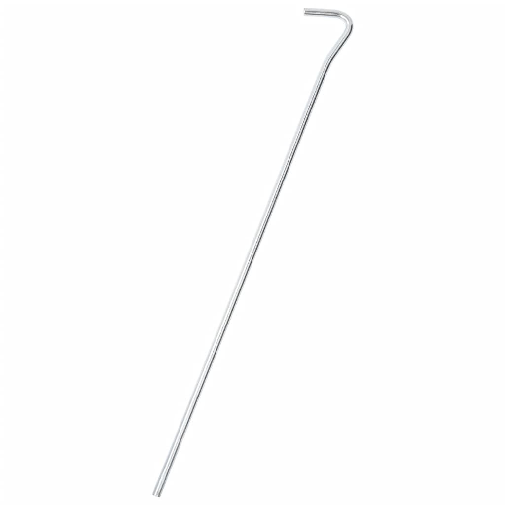 Estacas para tenda 50 pcs 30 cm ø7 mm aço galvanizado