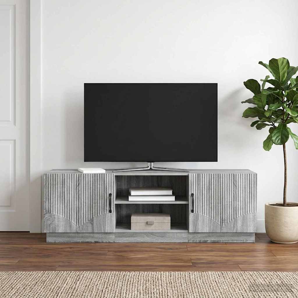 Gabinete para TV sonoma cinzento 150 x 31 x 47 cm