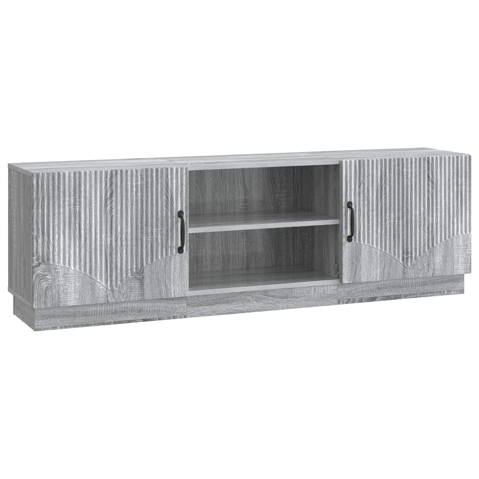 Gabinete para TV sonoma cinzento 150 x 31 x 47 cm