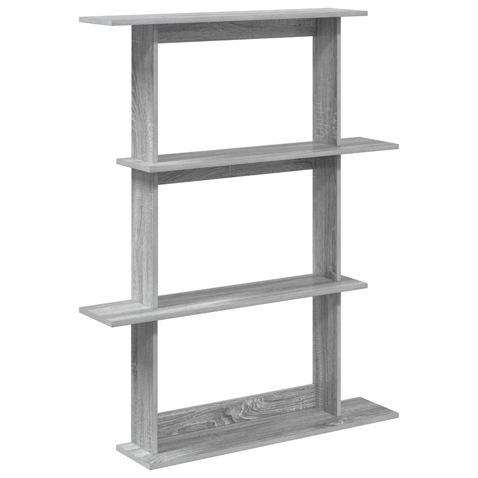 Prateleira de parede sonoma cinzento 100 x 20 x 126 cm