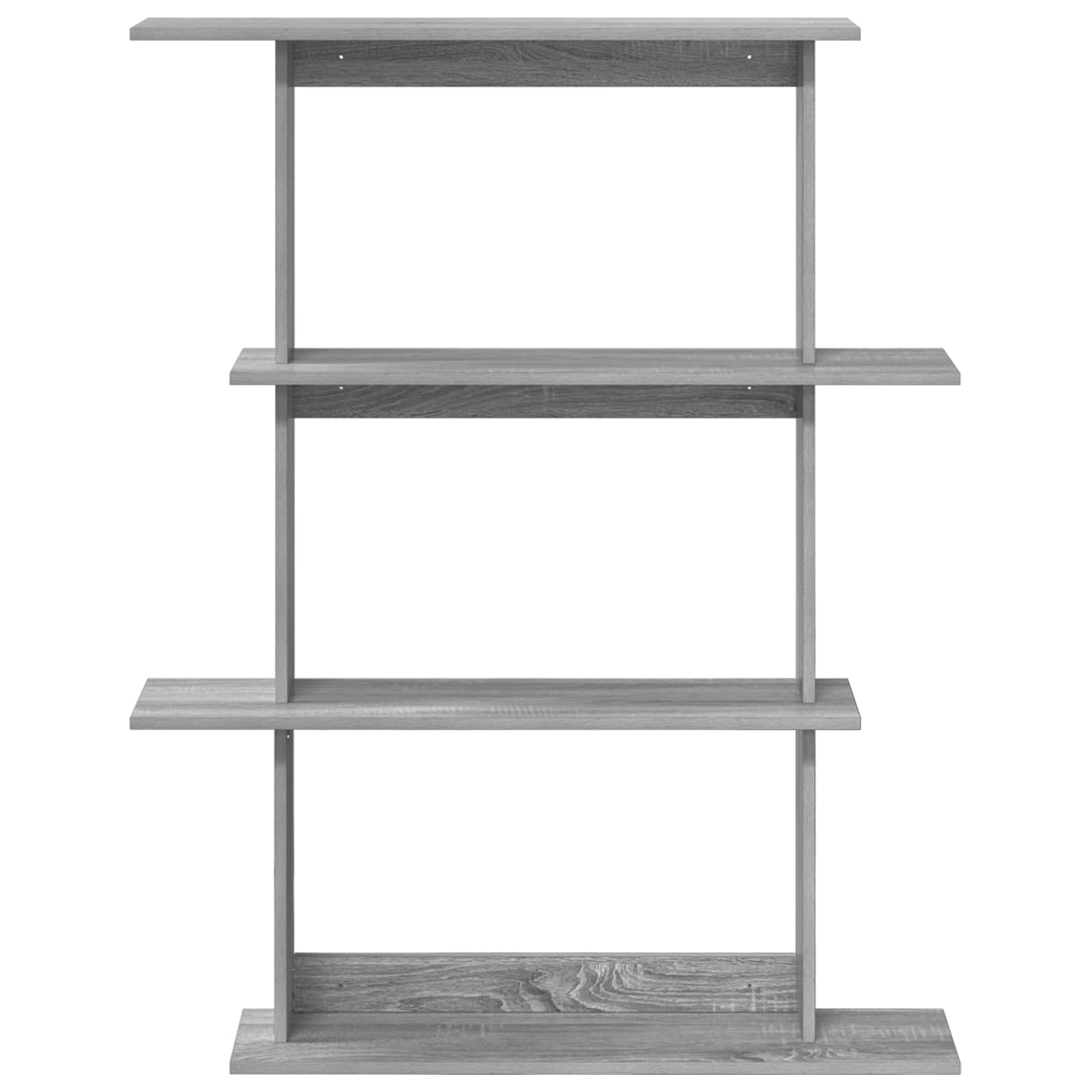 Prateleira de parede sonoma cinzento 100 x 20 x 126 cm