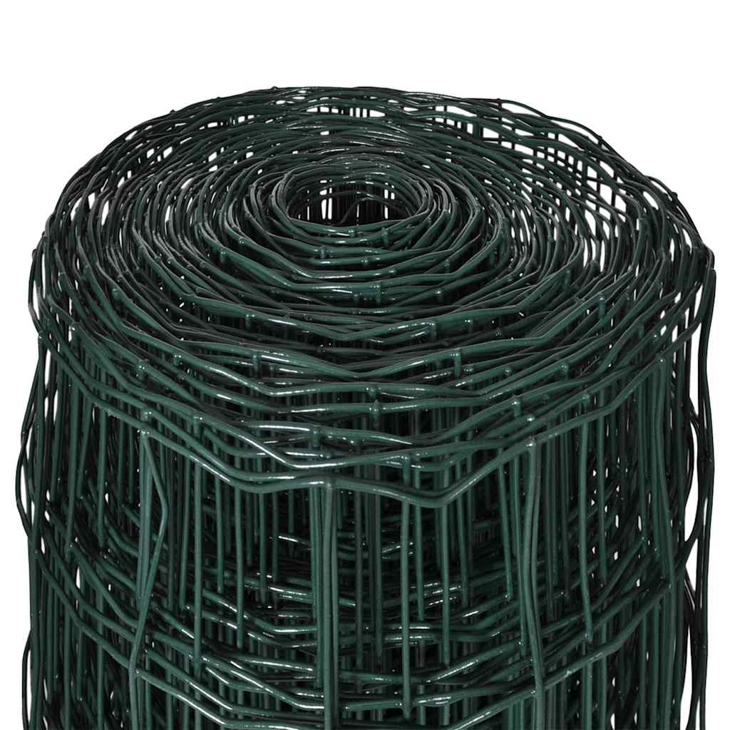 Cerca 25 x 1,0 m aço verde