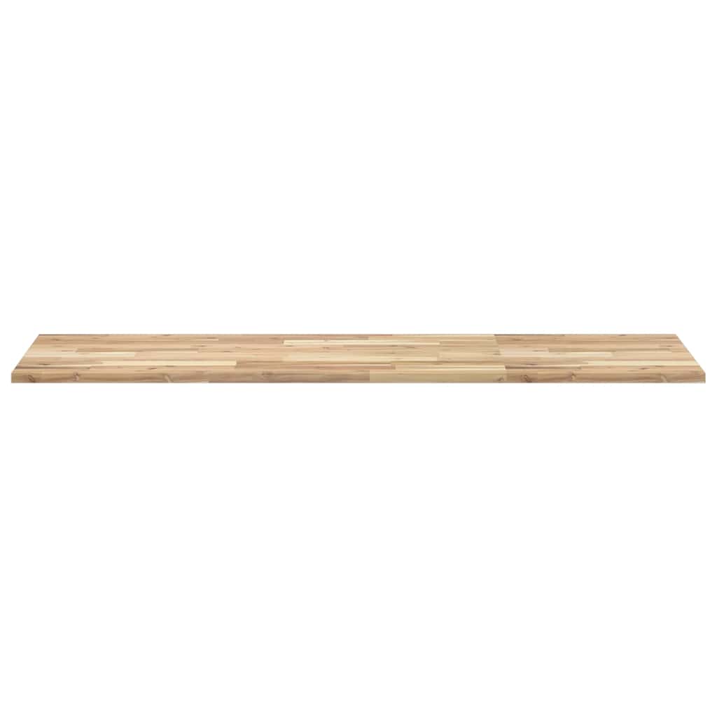 Tampo de secretária 140x50x2 cm acácia maciça não tratada