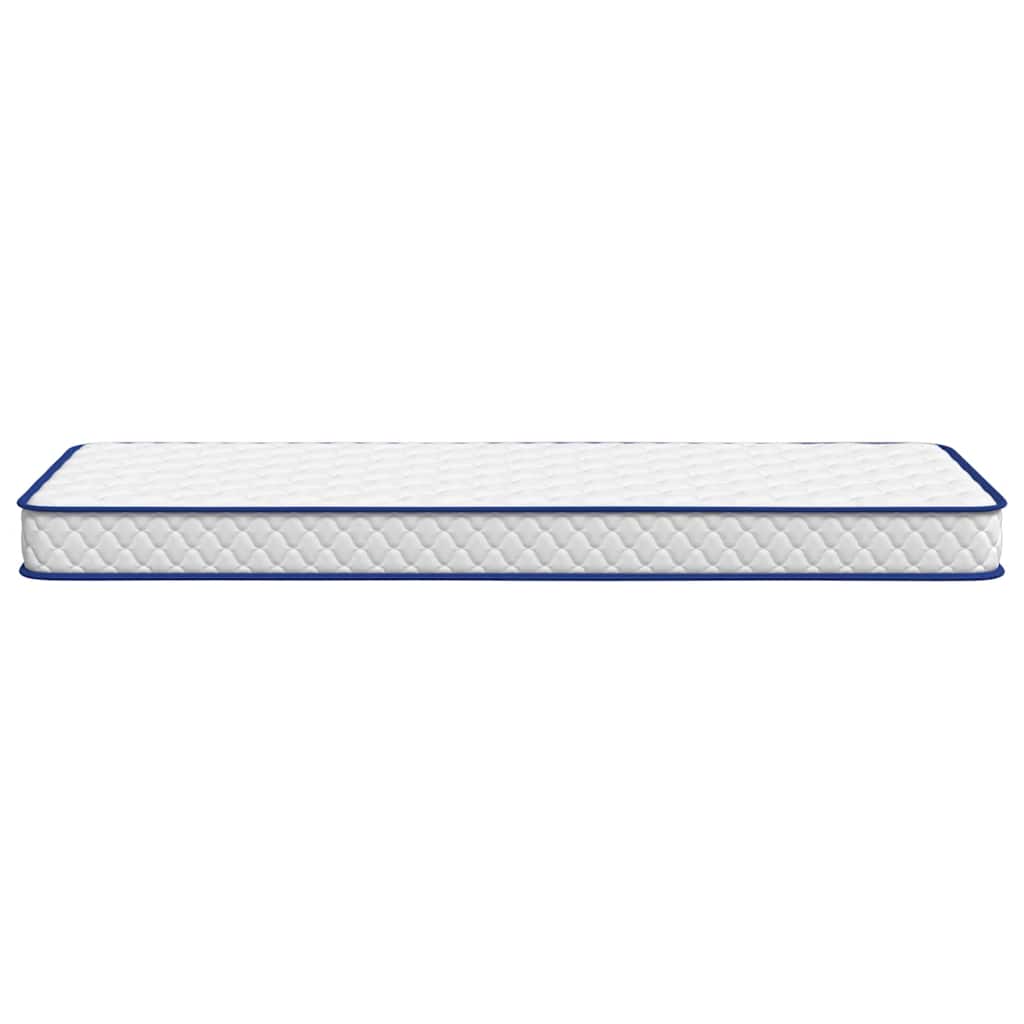 Colchão de espuma de memória 80x200x17 cm macio branco