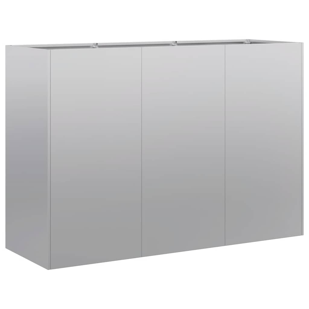 Planter 120x40x80 cm aço galvanizado