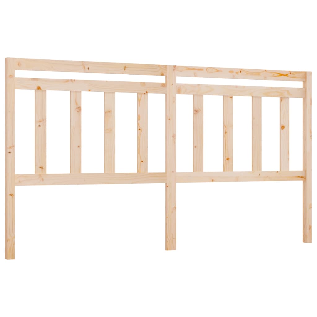 Cabeceira de cama 186x4x100 cm pinho maciço