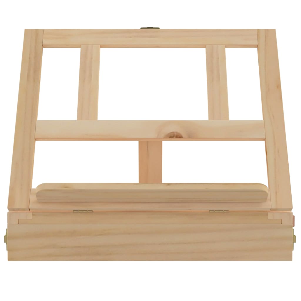 Cavalete de mesa com gaveta 33,5x25,5x7 cm pinho maciço