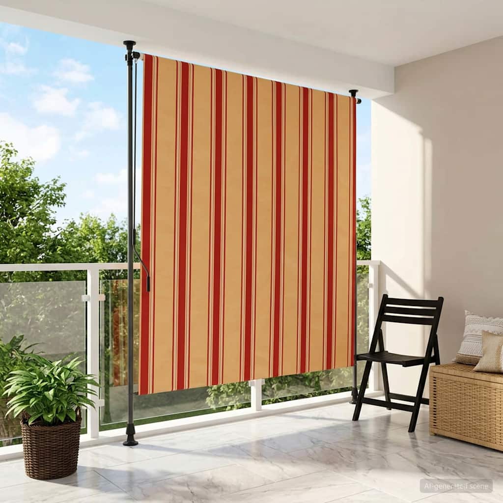 Cortina rolô exterior multicolor 100 x 270 cm
