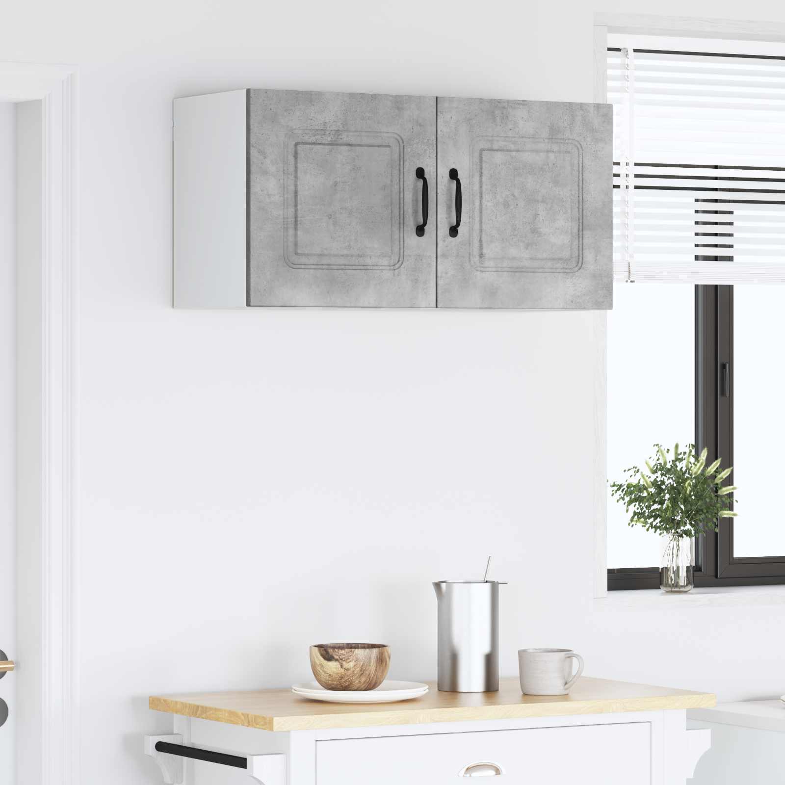 Painel de lava-louça kalmar cinzento 80 x 31 x 40 cm