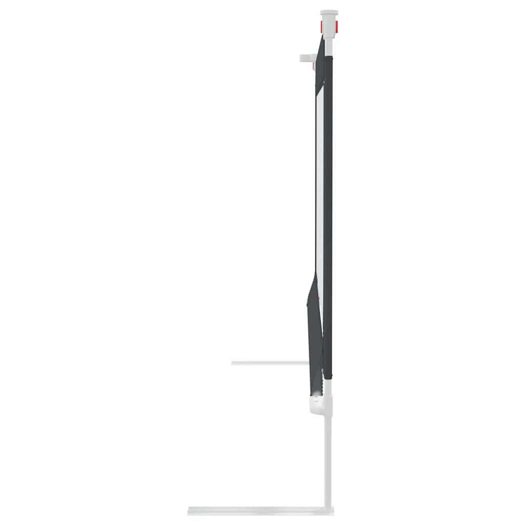 Barra segurança p/ cama infantil tecido 120x25 cm cinza-escuro
