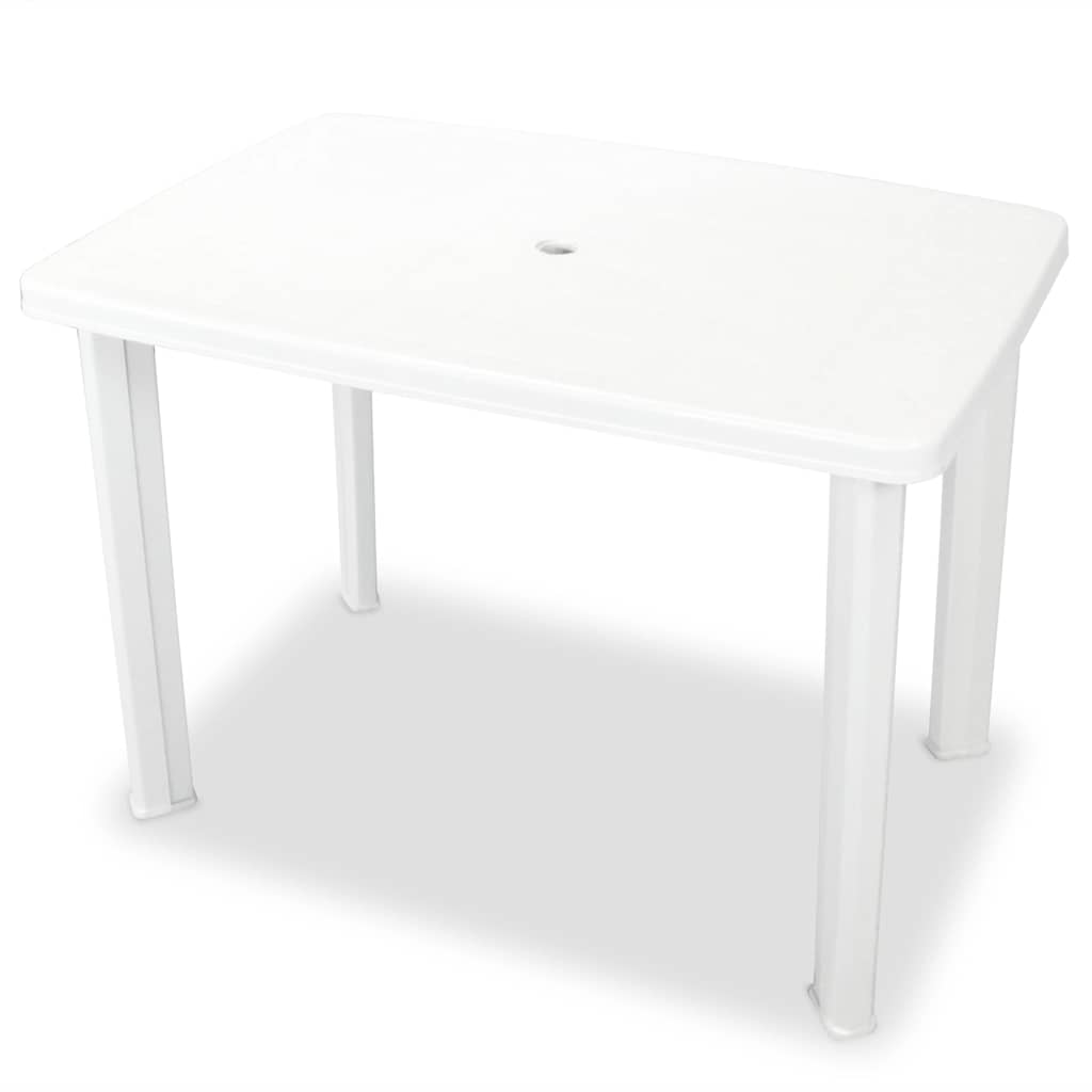 Conjunto bistrô 3 pcs plástico branco