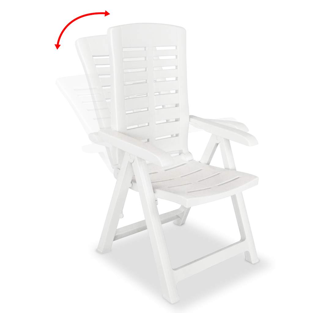 Conjunto bistrô 3 pcs plástico branco