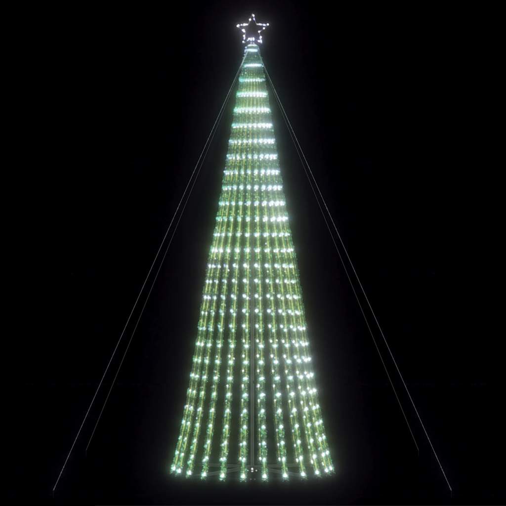 LED árvore de natal 1028 leds branco frio 403 cm