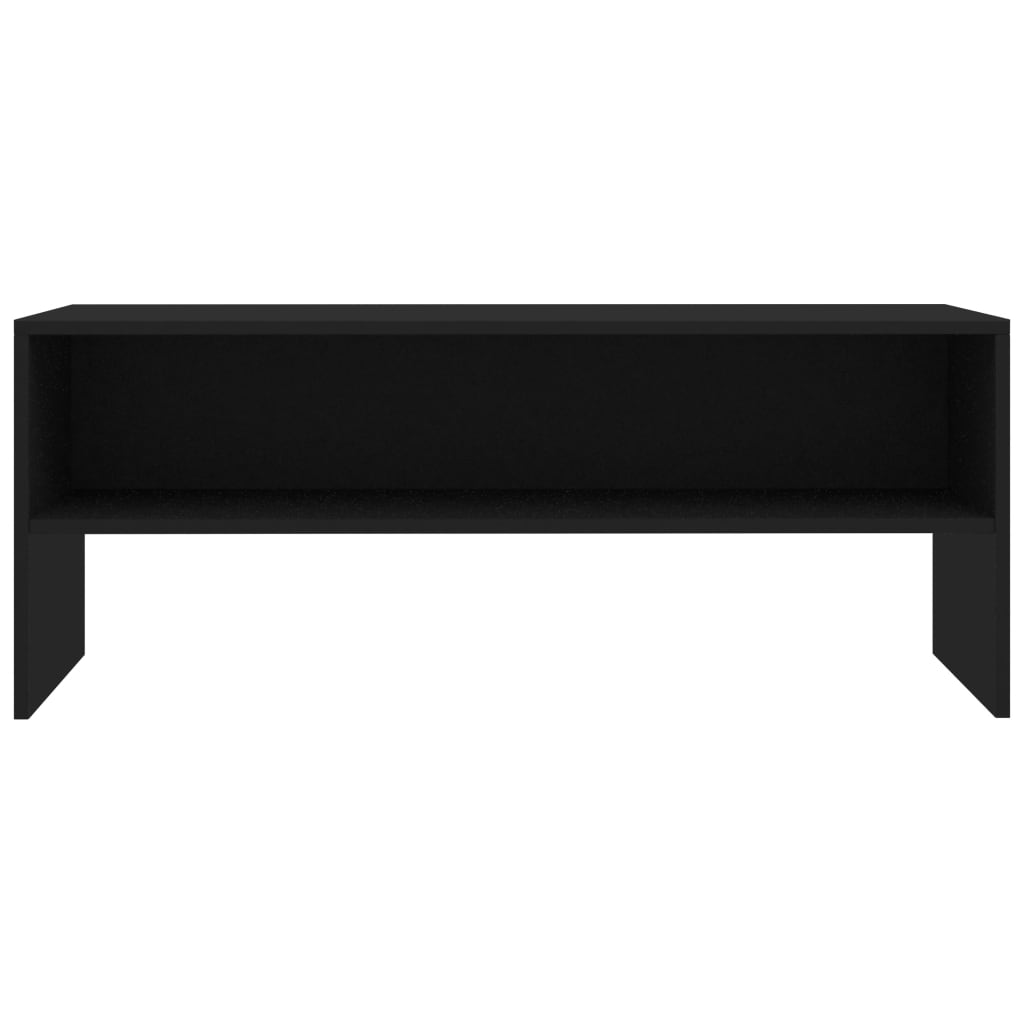 Móvel de TV 100x40x40 cm derivados de madeira preto