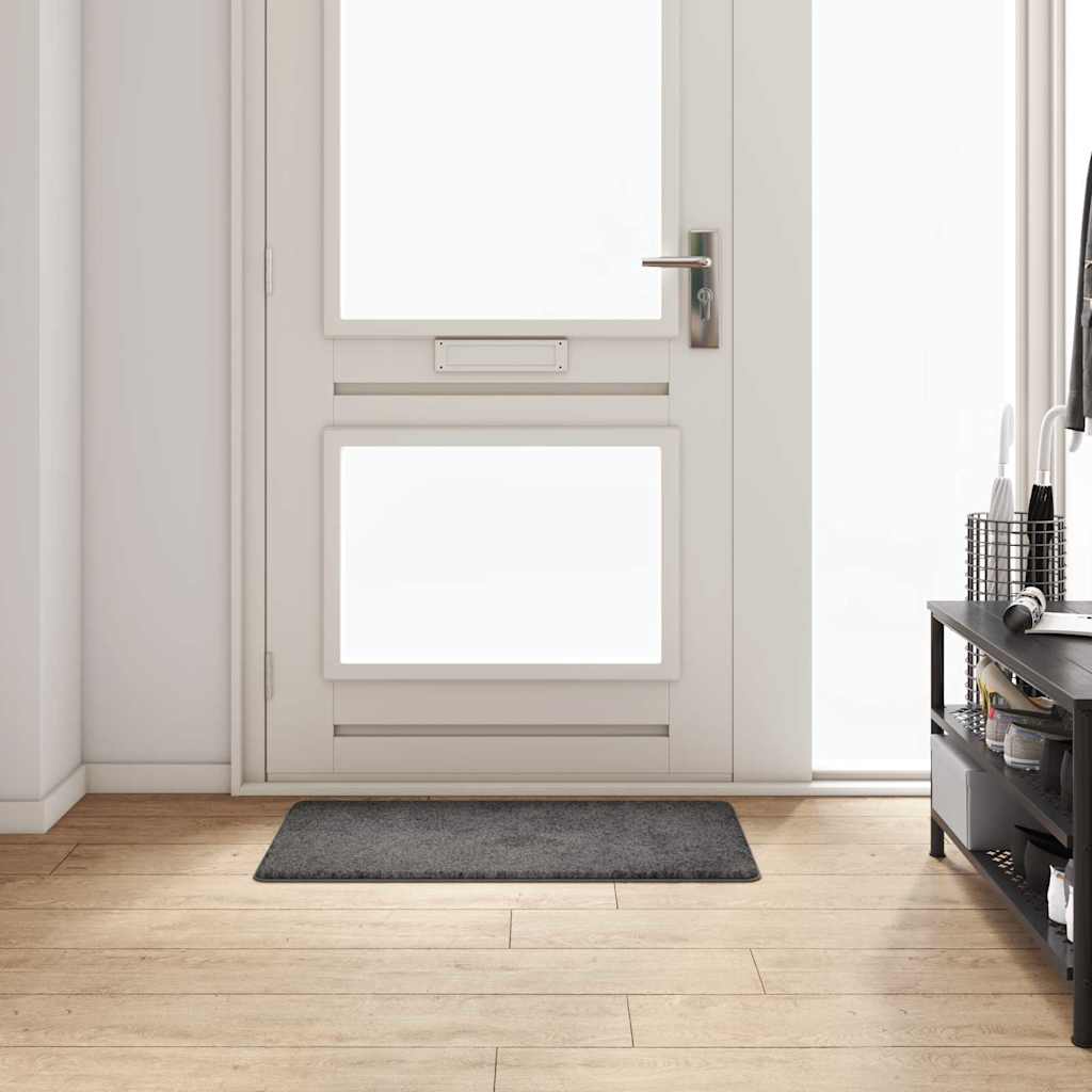 Runner de carpete cinzeto 50 x 100 cm 100% polipropileno tuft