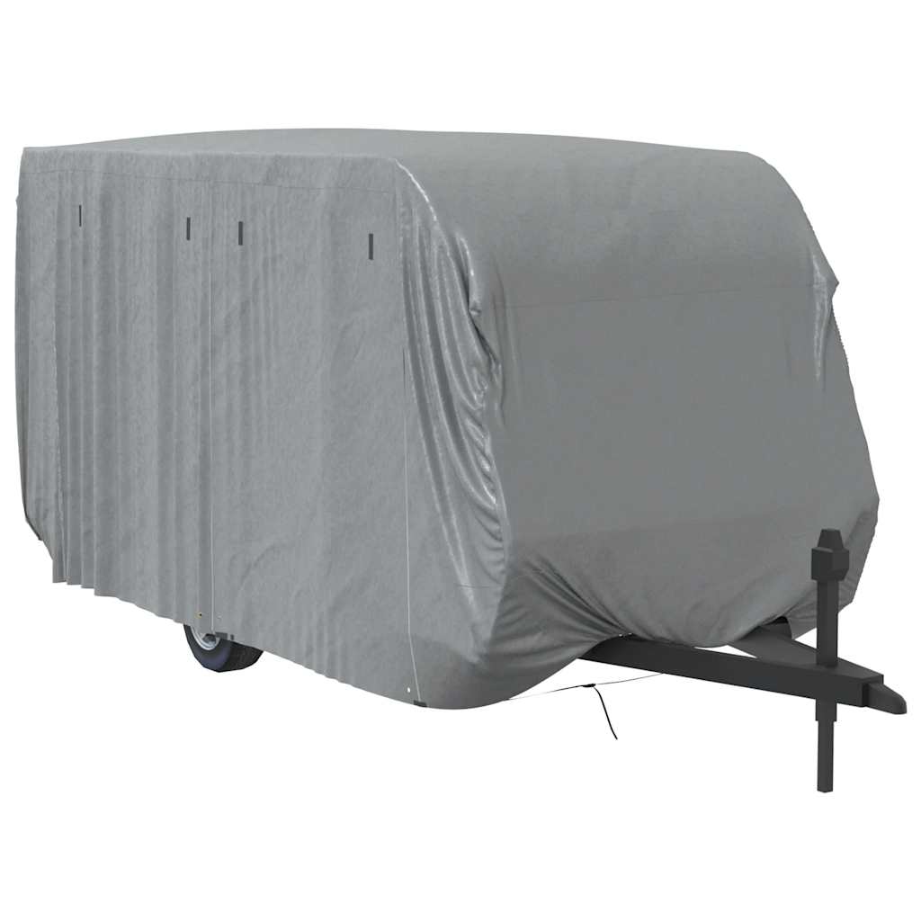 Cobertura caravana 460x250x220 cm tecido não tecido cinzento