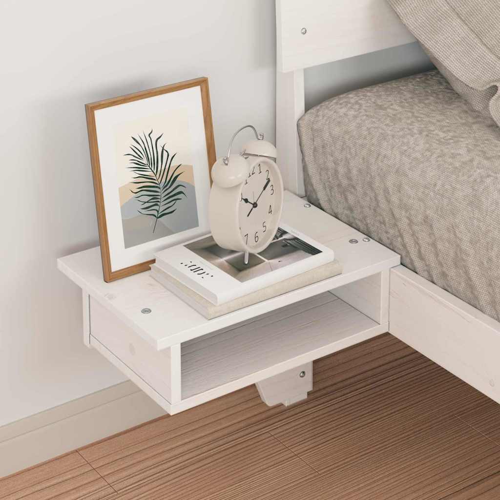 Estrutura da cama com cabeceira branco 100 x 200 cm