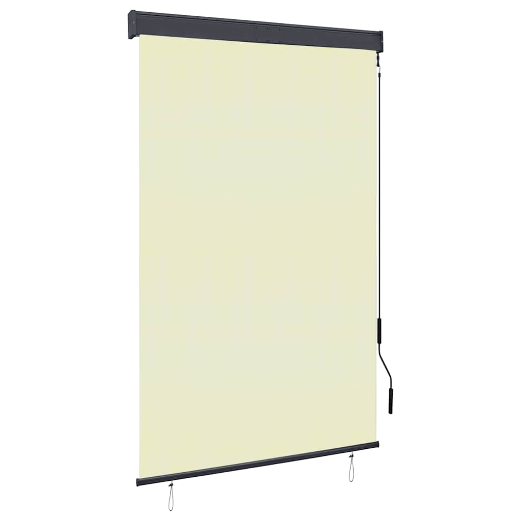 Estore de rolo para exterior 120x250 cm creme